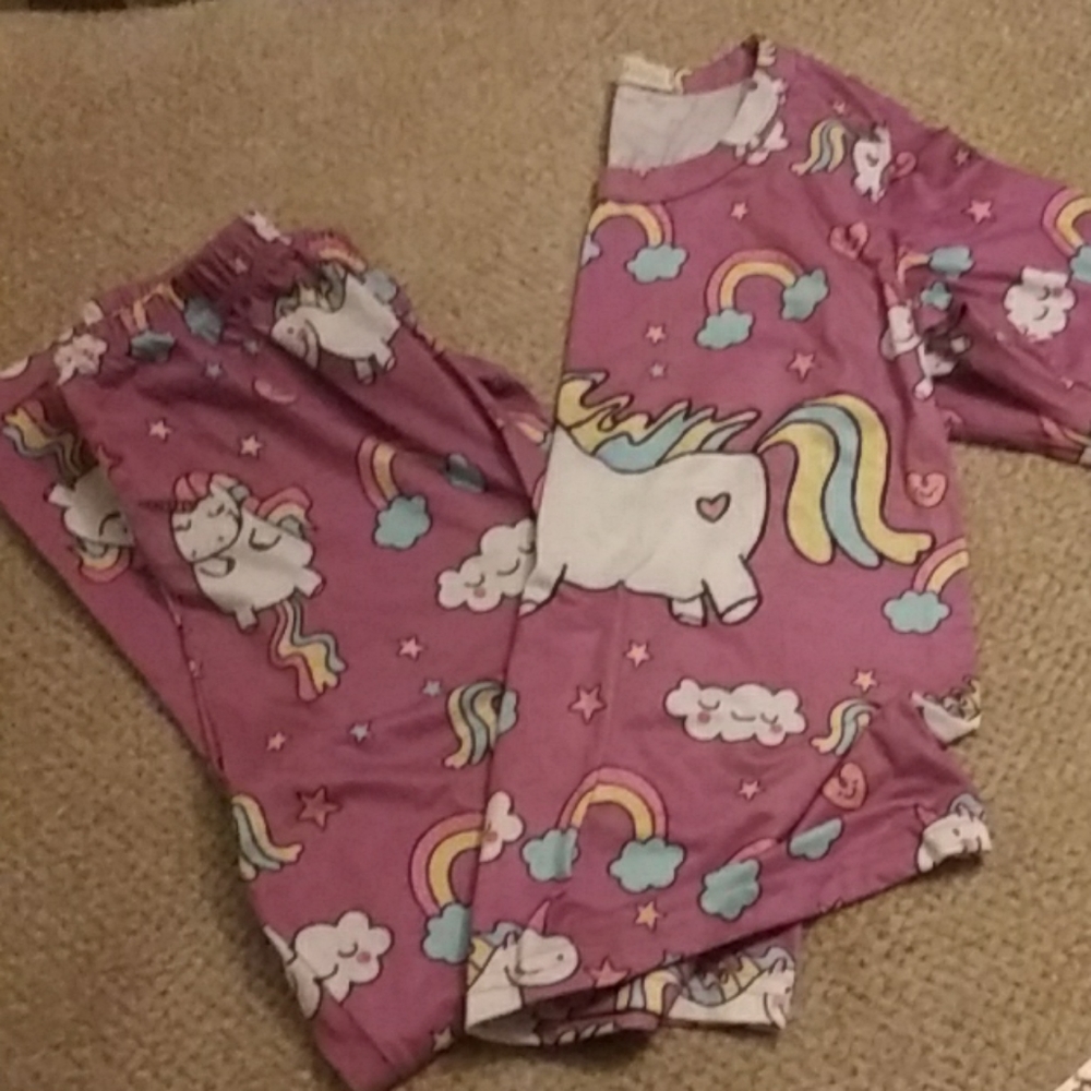 Girls size 10 pajamas